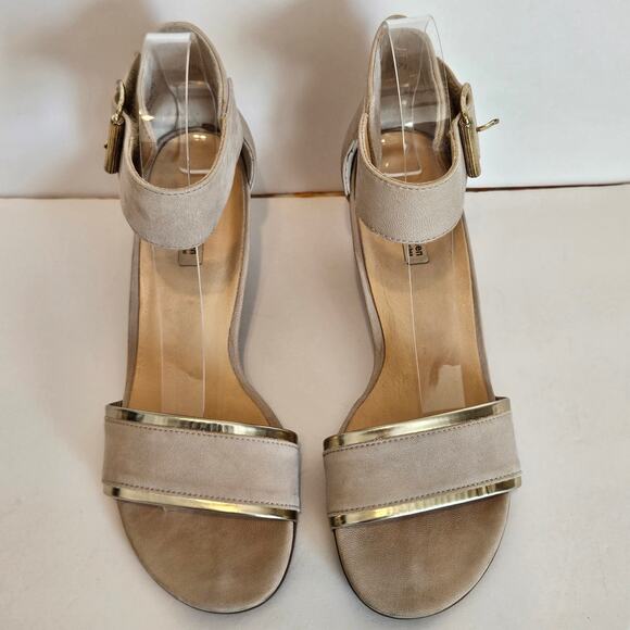 Paul Green Violet Sabina Combo Ankle Straps Heeled Sandals Women's Size 7.5 - Picture 2 of 15